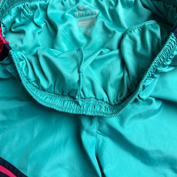 Nike Shorts Women's Size Small Blue Pink Athletic Training Running Fitness 3355 - Picture 5 of 11
